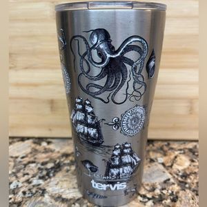 New Tervis 20oz Stainless steel “ OLD TIME NAUTICAL “